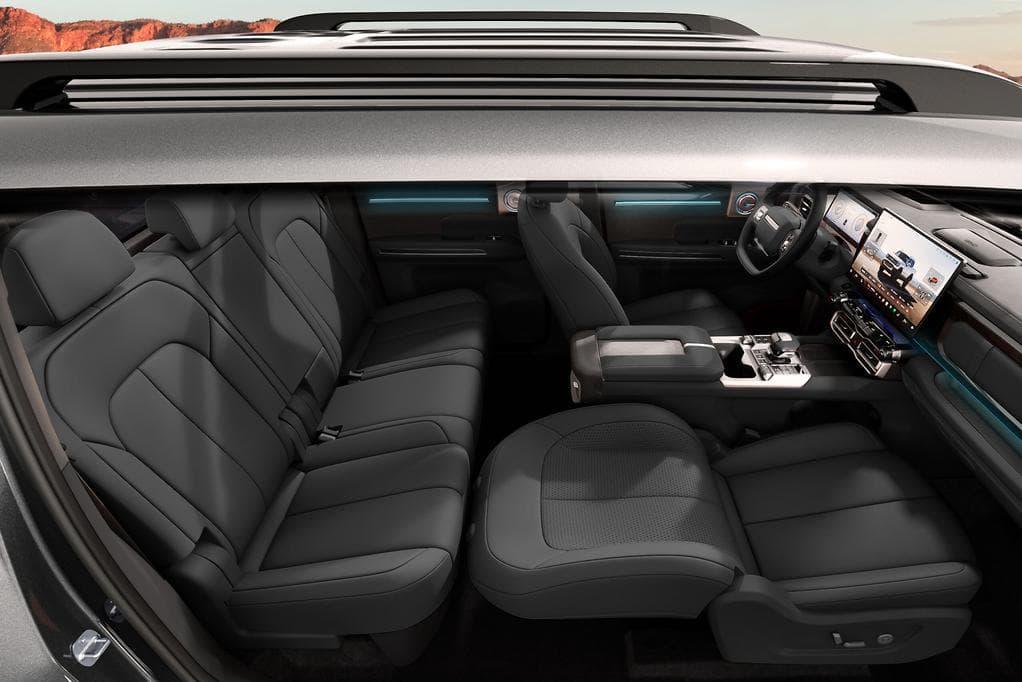 Chery Stockman rear three quarter view and towing capability