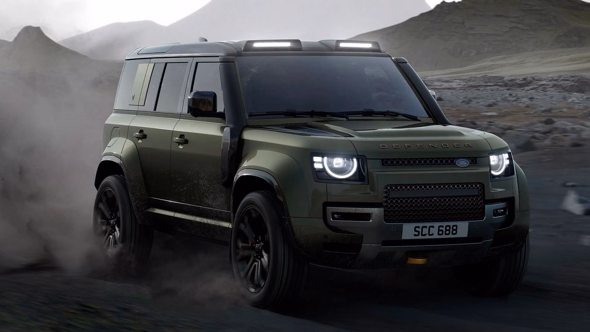 2027 Land Rover Defender lineup exterior