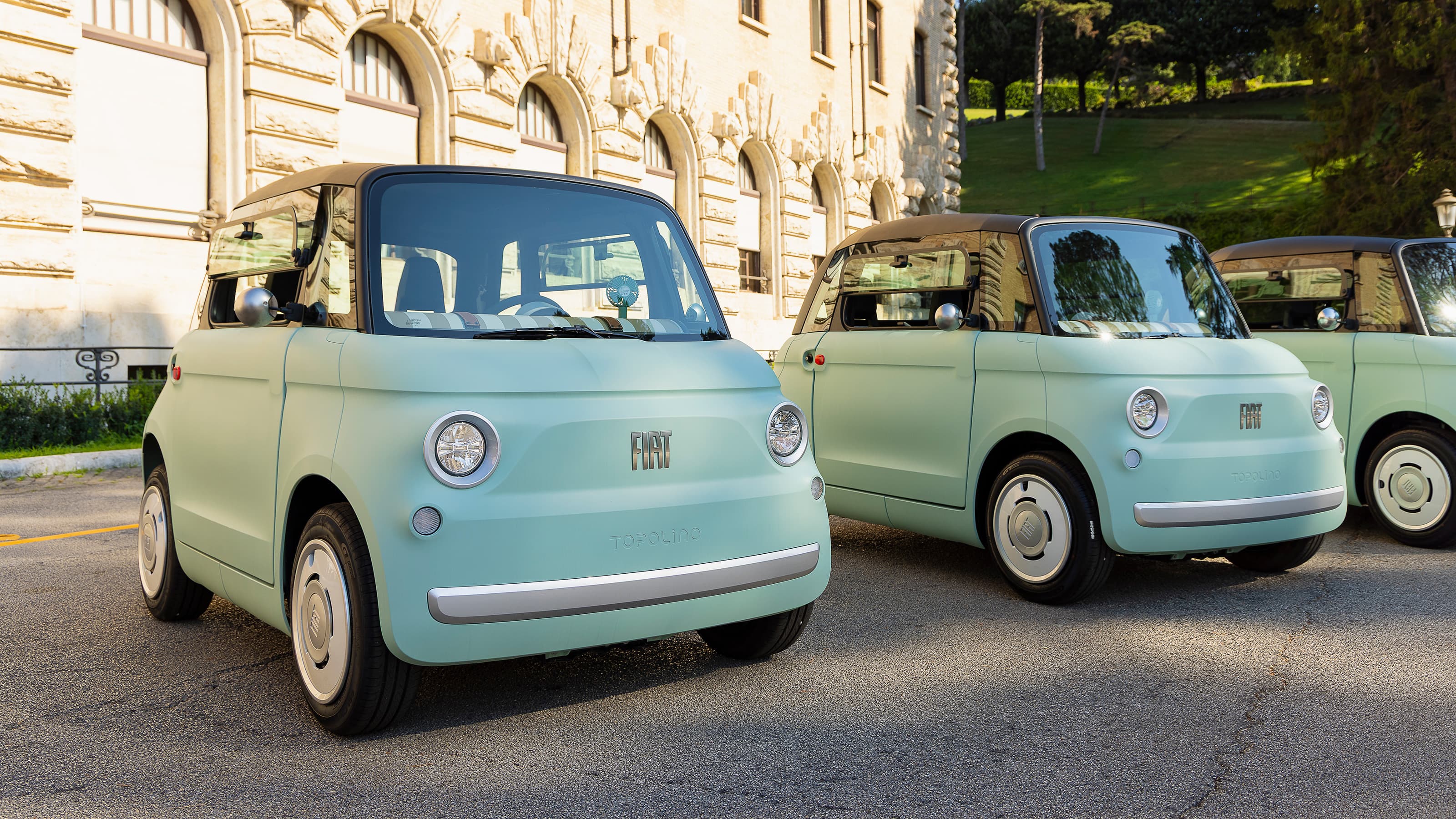 Fiat Topolino Vatican City electric car programme