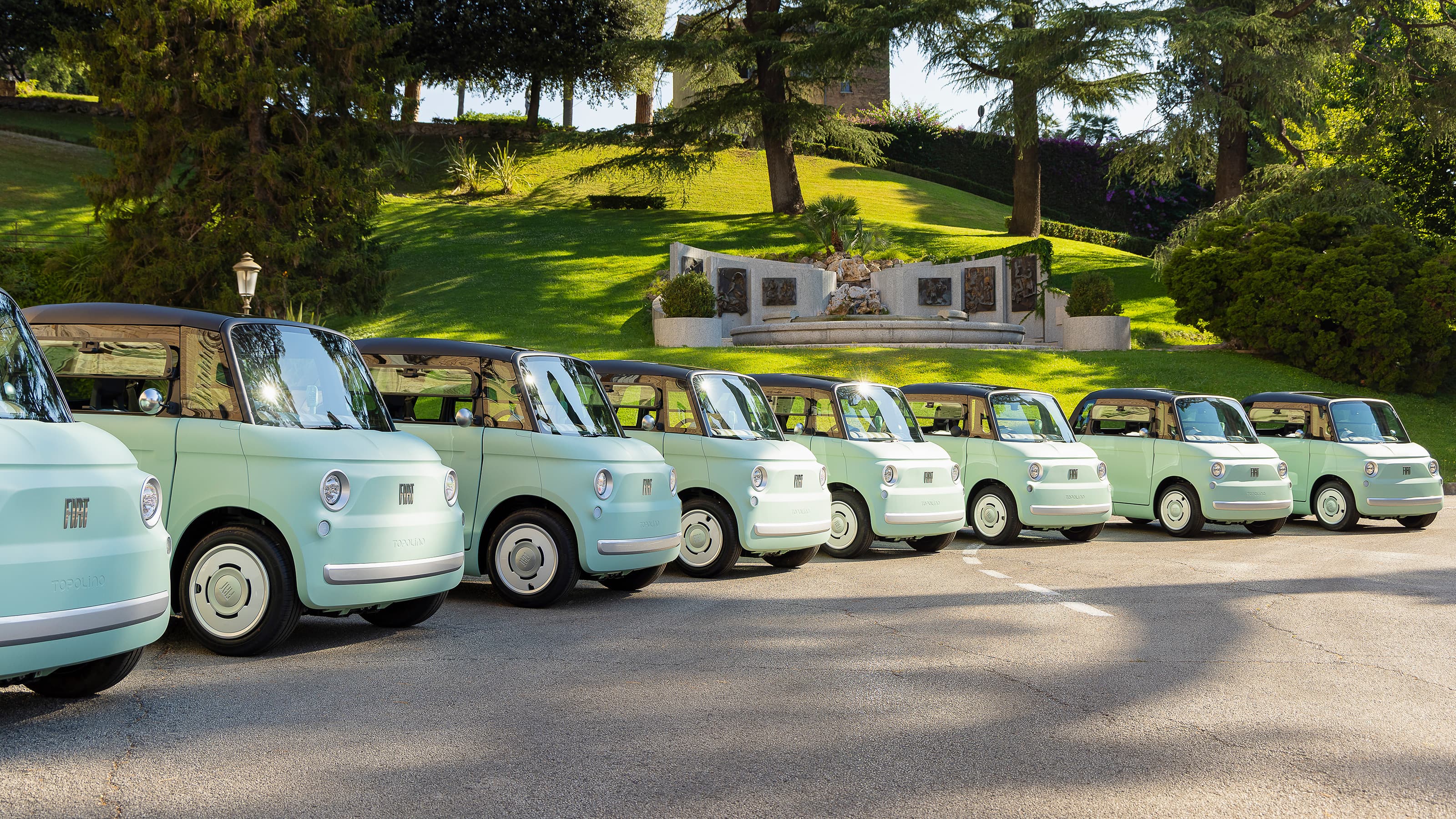 Fiat Topolino Vatican City electric car fleet 2026